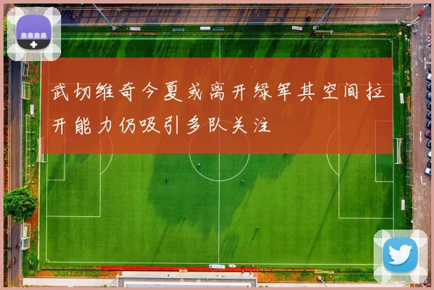 武切维奇今夏或离开绿军其空间拉开能力仍吸引多队关注